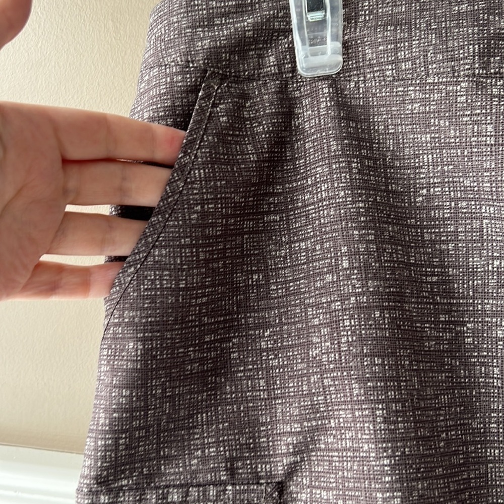 AVIA Heathered Brown Golf Skort Size Large - Picture 7 of 14